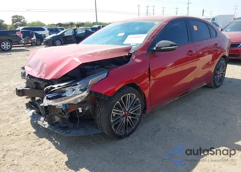2020 Kia Forte Gt z USA, uszkodzony, nr VIN 3KPF44AC0LE260764